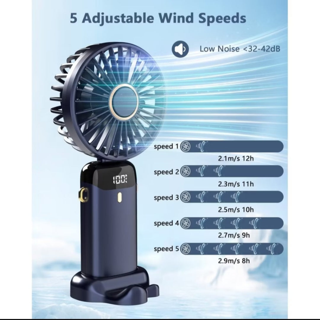 Small portable mini fan.