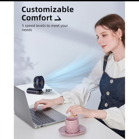 Small portable mini fan.